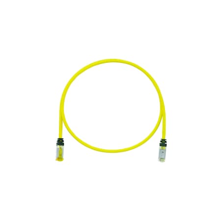 KEY COP PATCH CORD CAT6A S/FTP 10M YELLOW